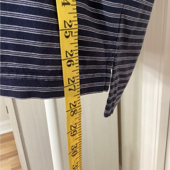 Brooks Brothers Blue Polo Shirt Classic Knit Stripes Sz L - Picture 4 of 9